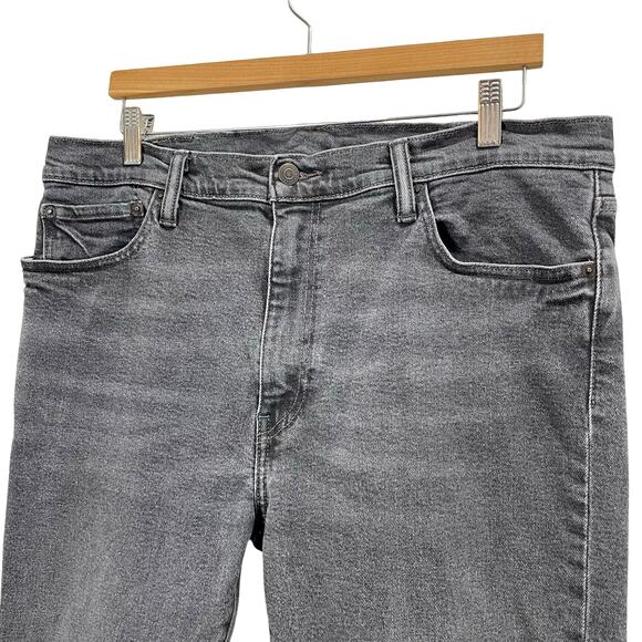 Levi's Men's 511 Slim Fit Stretch Dark Gray Jeans 38x30 Classic Skater - Picture 6 of 9